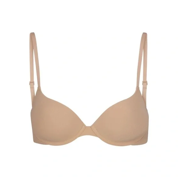 SKIMS Fits Everybody PUSH-UP BRA - 2295 size 30D Clay - Picture 3 of 4